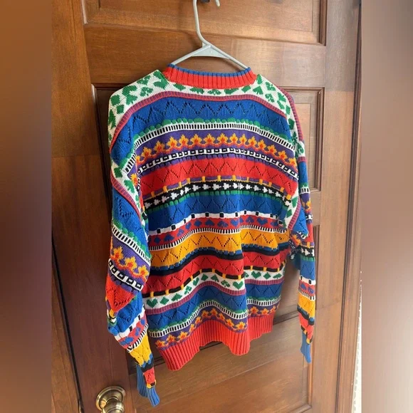 Vintage 80s/90s HEAD Abstract Knit Sweater - Picture 5 of 7